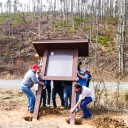 20140308_Scouts_Install_Trailhead_Signs